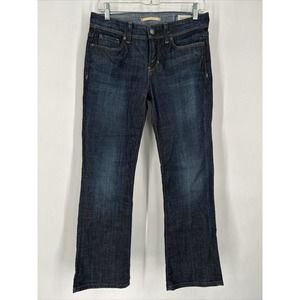 Gap Low Rise Boot Cut Stretch Denim Jeans Sz 4 30x30 Dark Wash Retro‎ Y2K